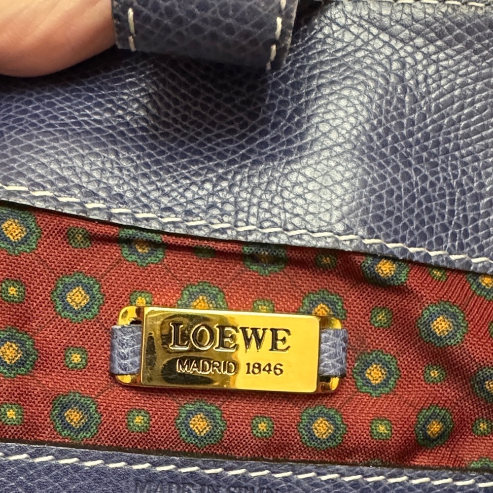 Loewe Tote Blue and Multicolor - Picture 6 of 13